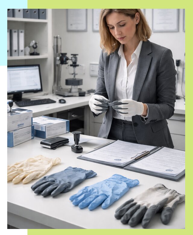 Сертификация перчаток в Моршанске от 8827 р. | Алешин-Мрш