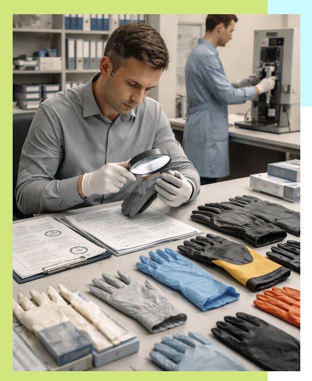 Сертификация перчаток и средств защиты продукции в Моршанске