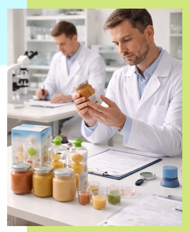 Сертификация детского питания в Моршанске от 31155 р. | Алешин-Мрш