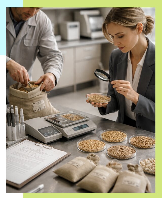 Сертификация зерна в Моршанске по цене от 15578 р. | Алешин-Мрш