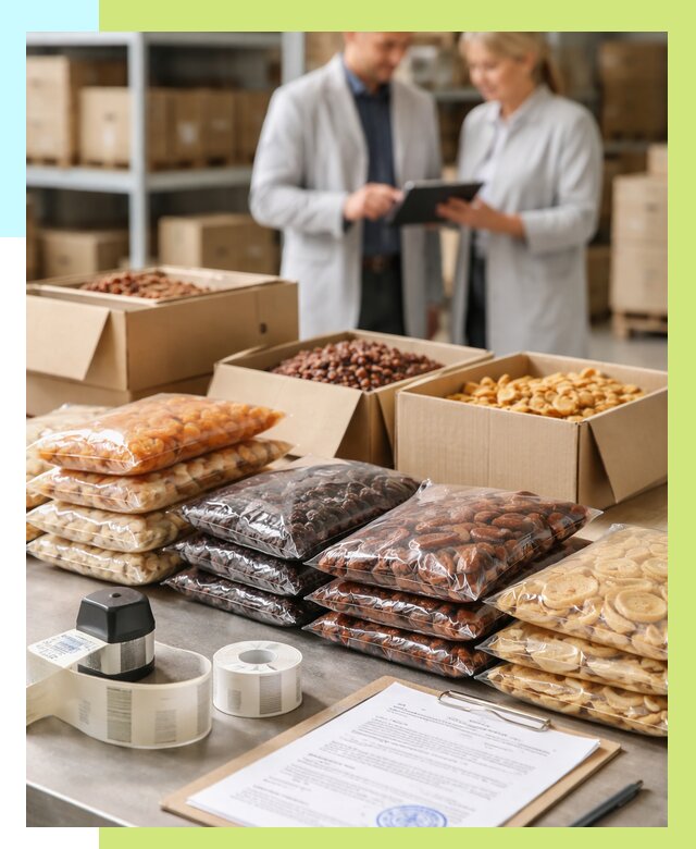 Сертификация сухофруктов в Моршанске от 12462 р. | Алешин-Мрш под ключ