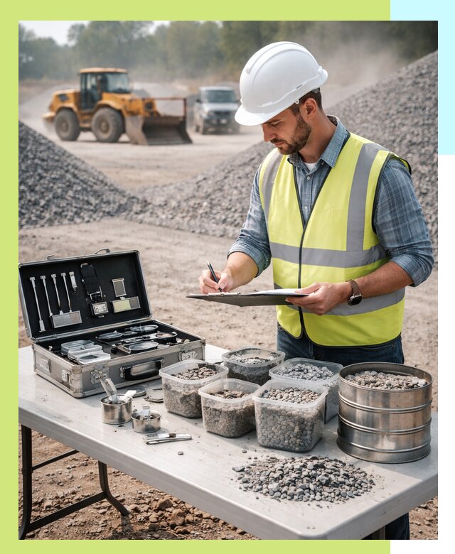 Сертификация щебня в Моршанске по ГОСТу и техническим требованиям