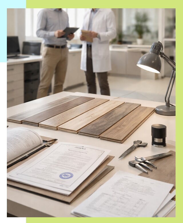 Сертификация ламината в Моршанске от 18693 р. под ключ | Алешин-Мрш