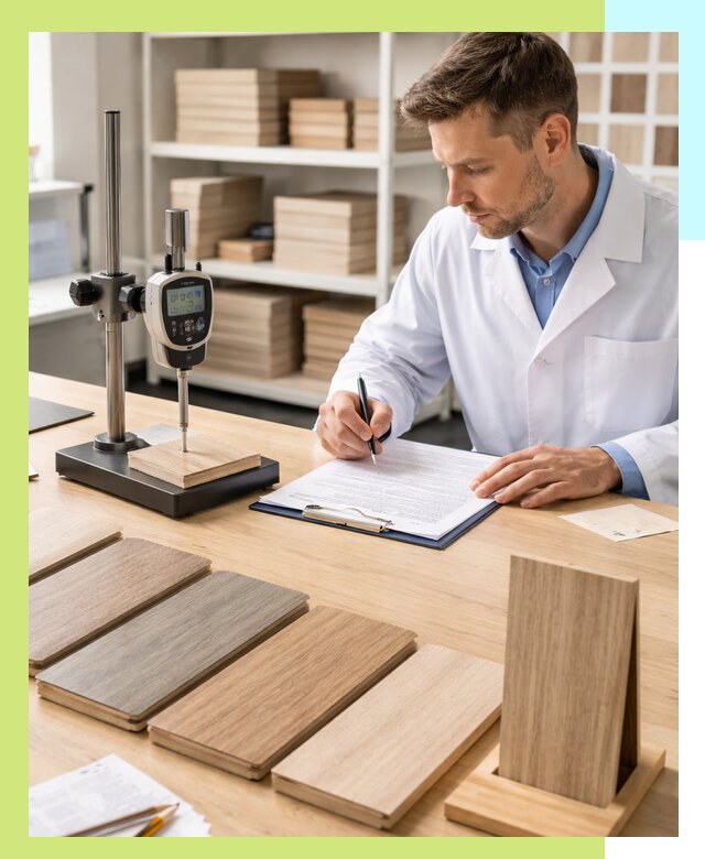 Сертификация ламината с испытаниями и оформлением документов в Моршанске