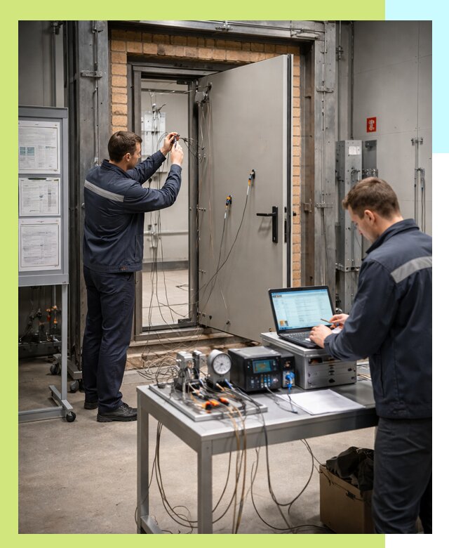 Сертификация противопожарных дверей в Моршанске по ГОСТ и ТР