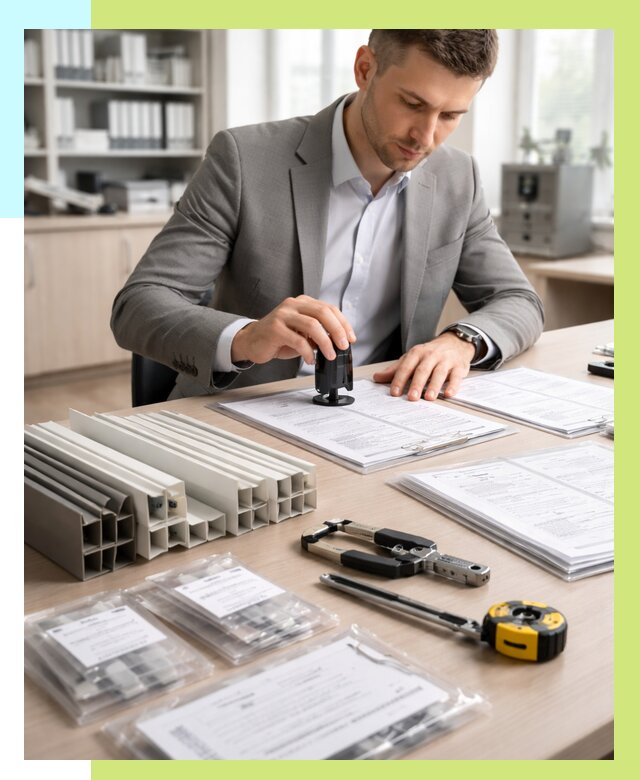 Сертификация ПВХ продукции в Моршанске от 8827 р., Алешин-Мрш