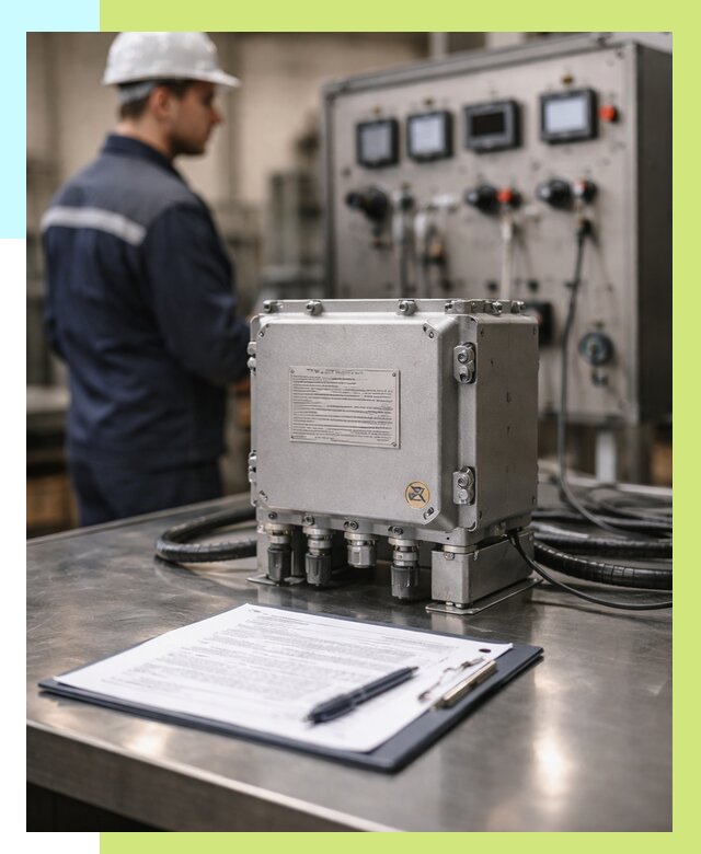 Сертификация взрывозащищенного оборудования в Моршанске от 36348 р. | Алешин-Мрш