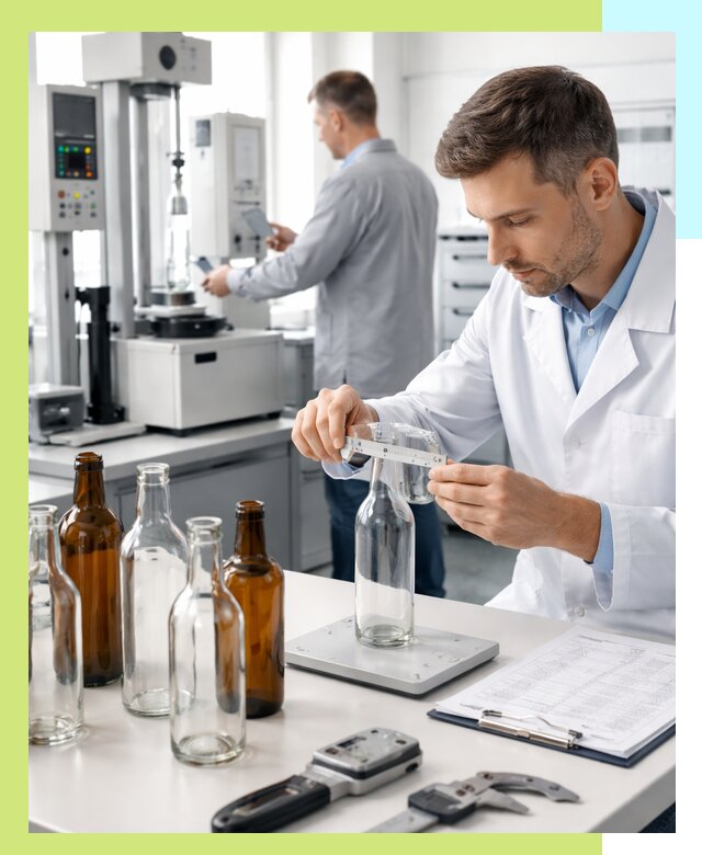 Сертификация стеклянных бутылок и сопутствующей упаковки в Моршанске