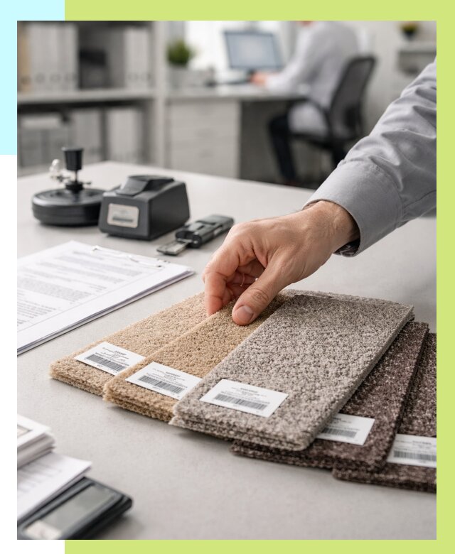 Сертификация ковролина в Моршанске от 15578 р., Алешин-Мрш