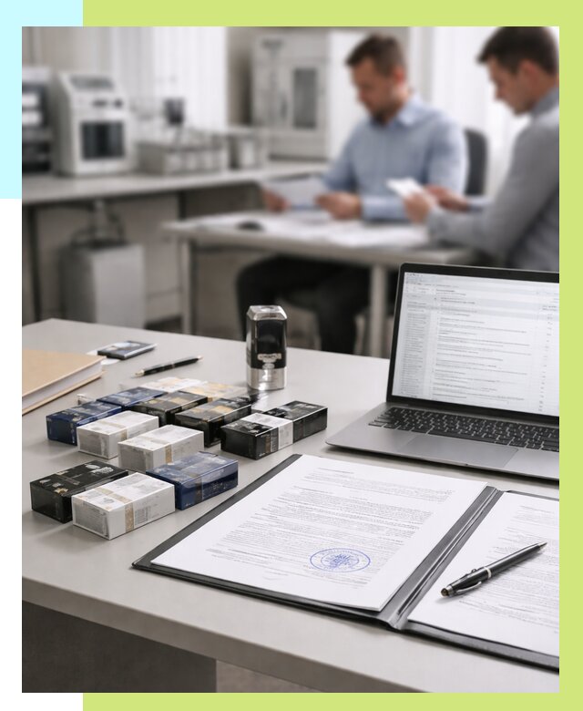 Сертификация сигарет под ключ в Моршанске от 46733 р. | Алешин-Мрш