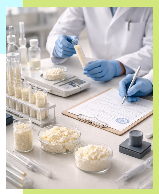 Сертификация творога в Моршанске от 12462 р. под ключ | Алешин-Мрш