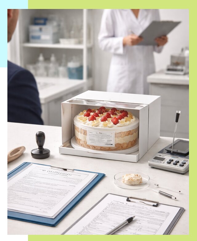 Сертификация тортов в Моршанске от 9347 р. заказать | Алешин-Мрш