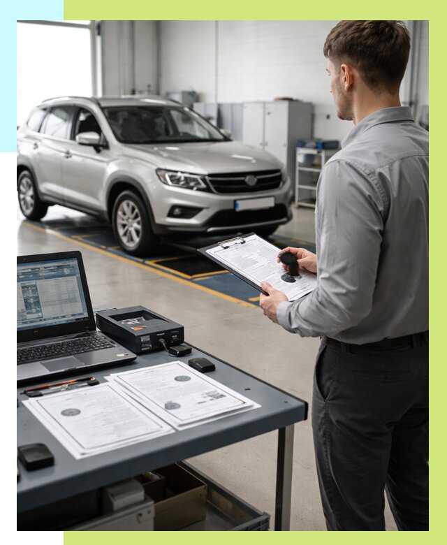 Сертификация транспортных средств в Моршанске от 12462 р. | Алешин-Мрш