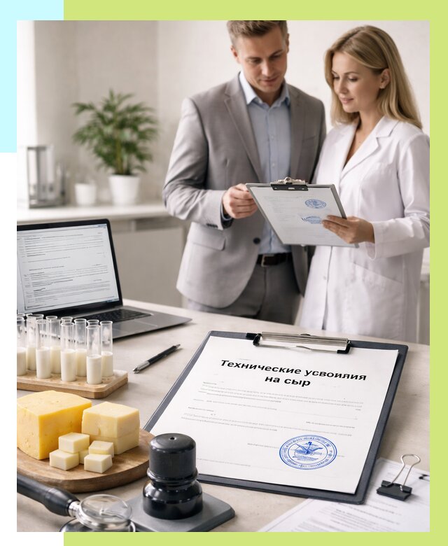 ТУ на сыры в Моршанске срочно от 12462 р. — оформление | Алешин-Мрш