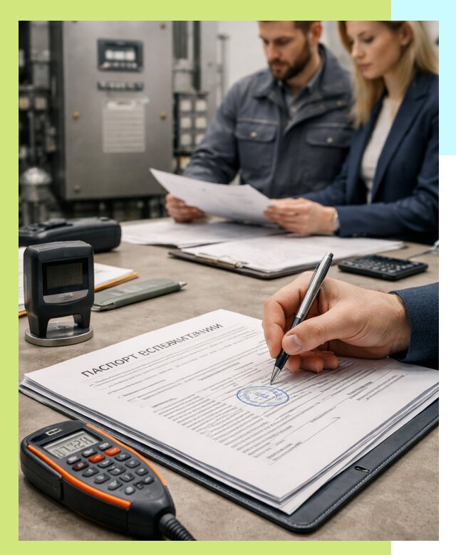 Оформление паспорта эксплуатации оборудования в Моршанске