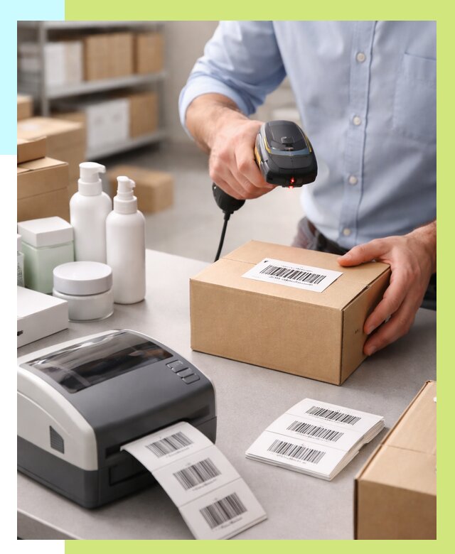 Штрихкодирование продукции в Моршанске от 4673 р. | Алешин-Мрш