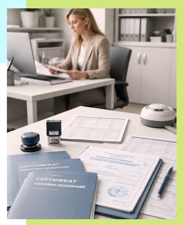 Сертификаты пожарной безопасности в Моршанске от 15578 р. | Алешин-Мрш