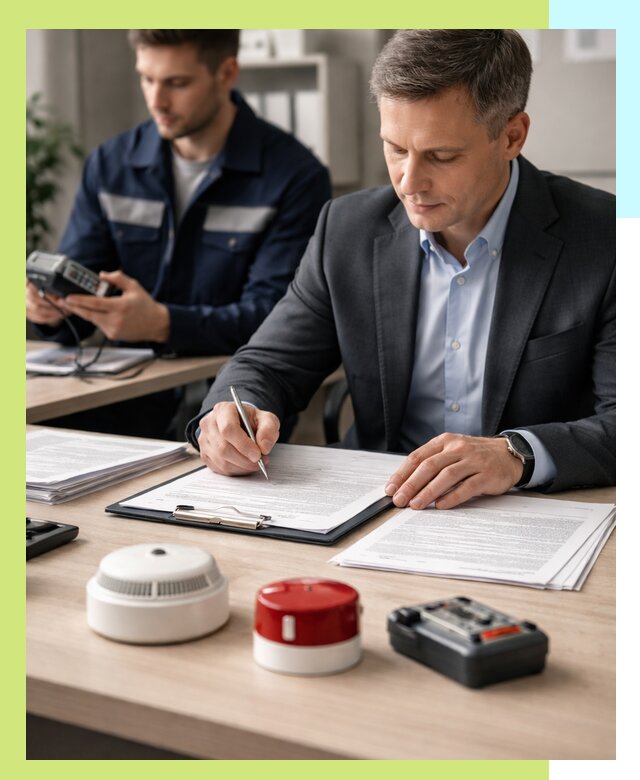 Получение добровольного пожарного сертификата в Моршанске