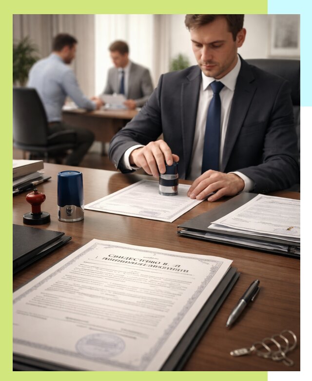 Оформление свидетельства о государственной регистрации в Моршанске