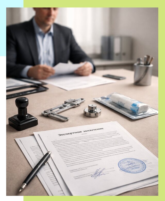 Экспертное заключение на продукцию в Моршанске от 8827 р. | Алешин-Мрш