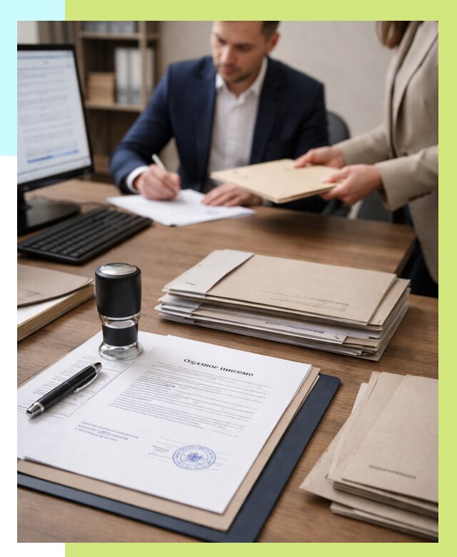 Отказное письмо для таможни в Моршанске от 3116 р, Алешин-Мрш