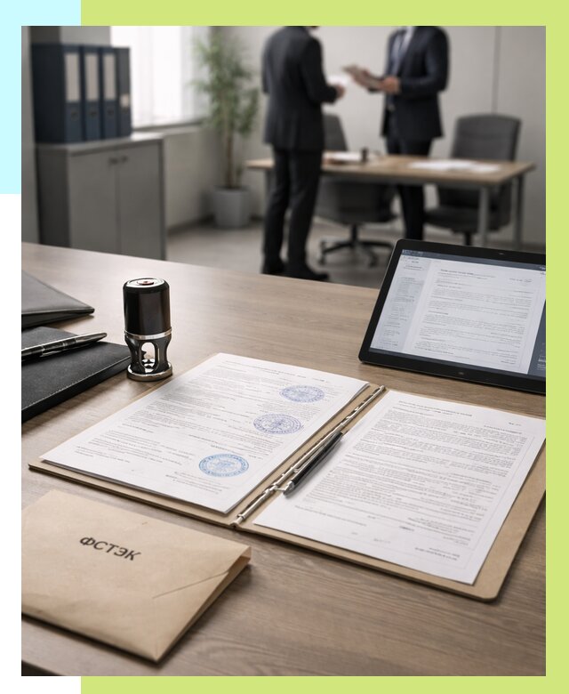 Заключение ФСТЭК в Моршанске от 25963 р. Оформить в Алешин-Мрш