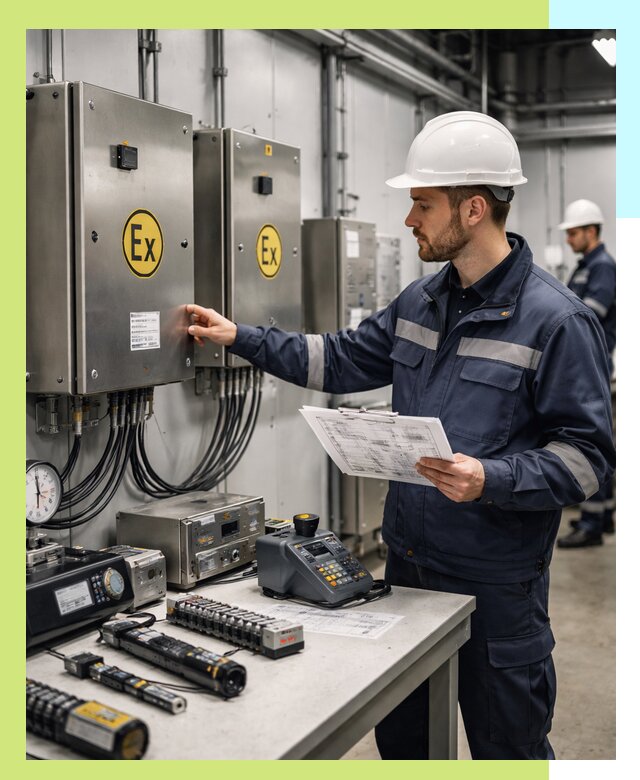 Сертификат взрывозащиты промышленного оборудования в Моршанске