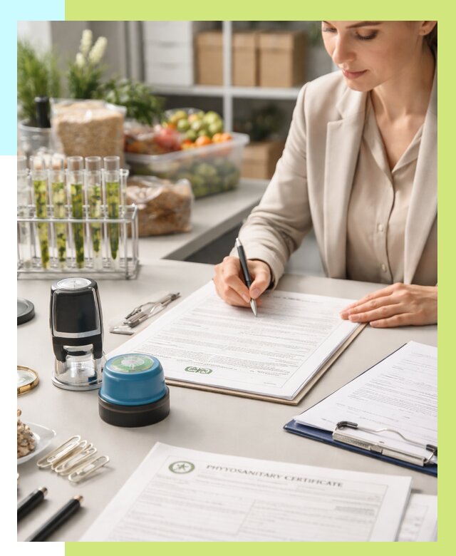 Фитосанитарный сертификат оформить в Моршанске от 4673 р. | Алешин-Мрш