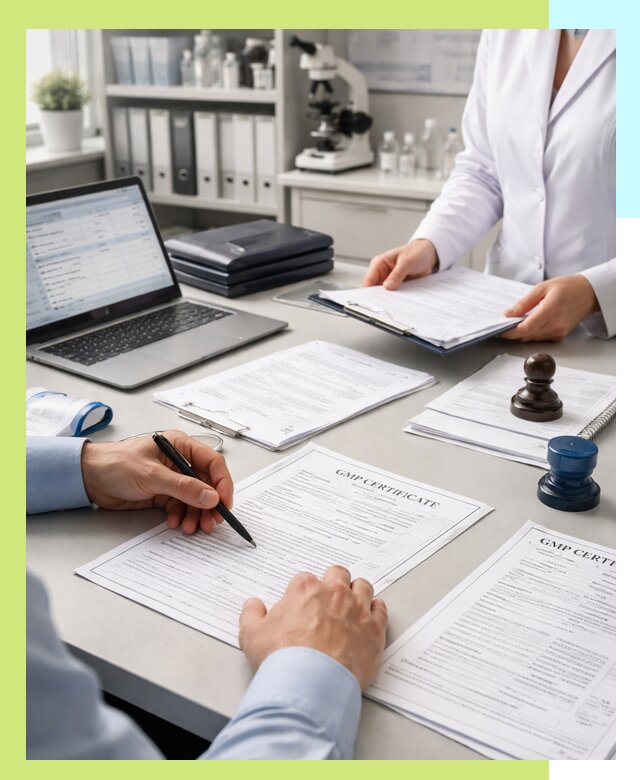 Оформление сертификата GMP в Моршанске для фармпроизводства