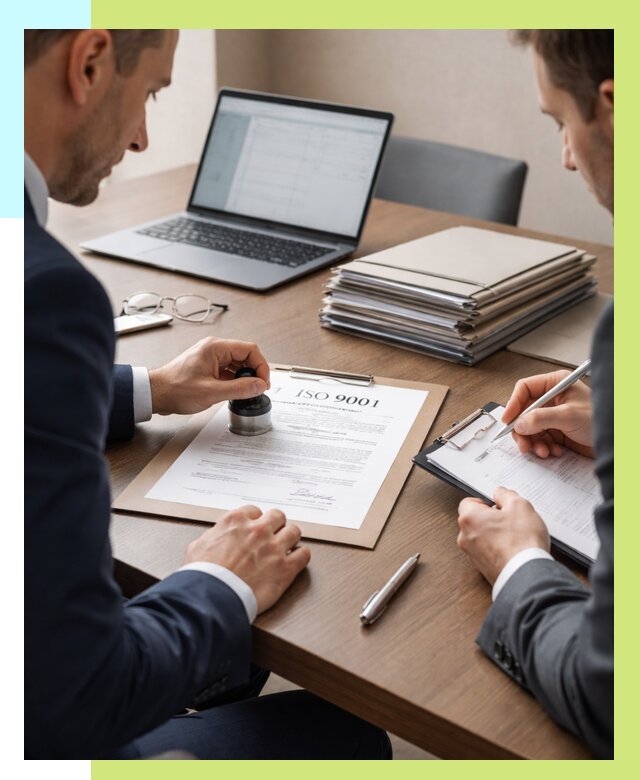 Сертификат ISO 9001 в Моршанске купить от 83080 р. | Алешин-Мрш