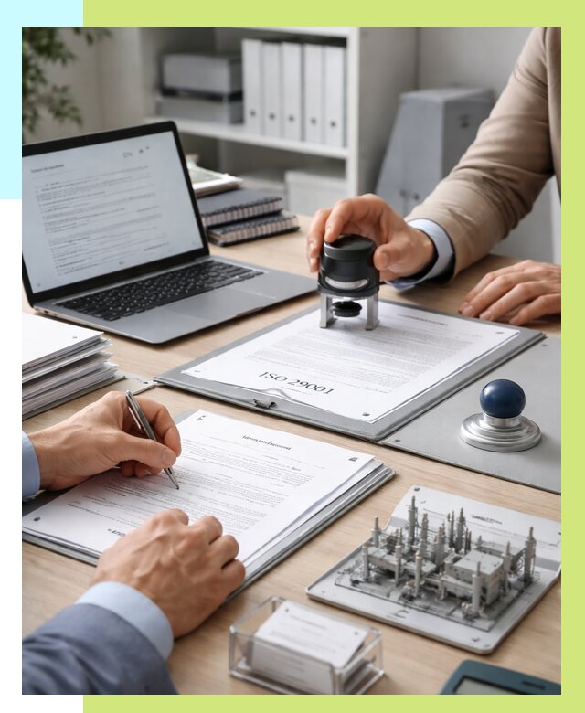 Сертификат ISO 29001 в Моршанске под ключ от 77888 р. | Алешин-Мрш