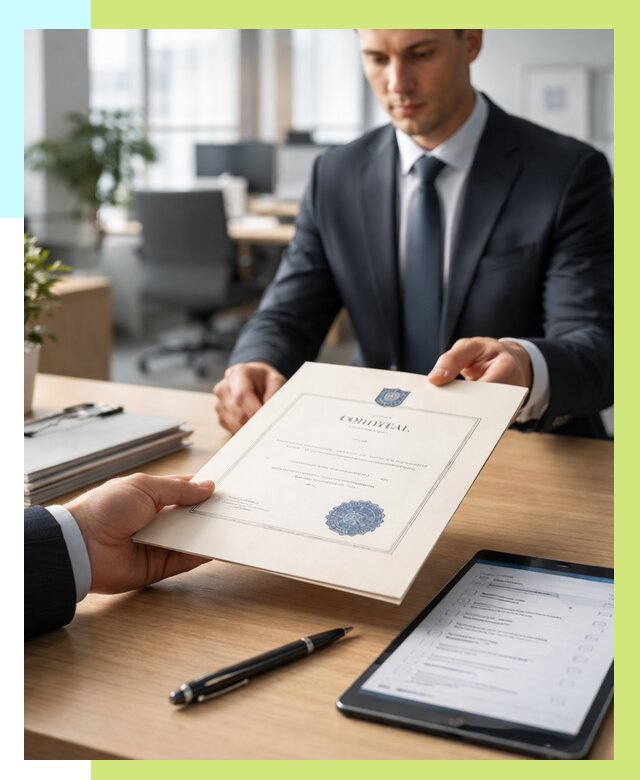 Сертификат ISO 30301 в Моршанске от 36348 р. | Алешин-Мрш - под ключ