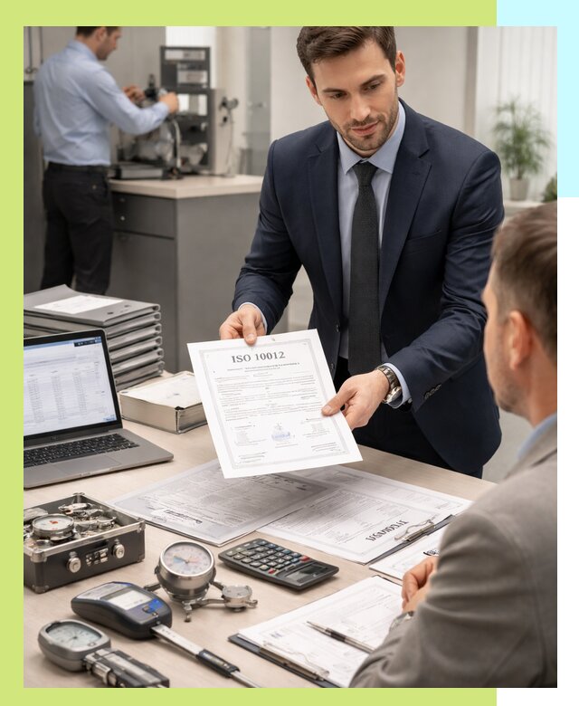 Выдача сертификата ISO 10012 по требованиям метрологии в Моршанске