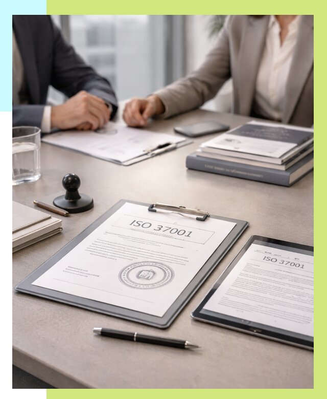 Сертификат ISO 37001 в Моршанске оформить от 124620 р. Алешин-Мрш