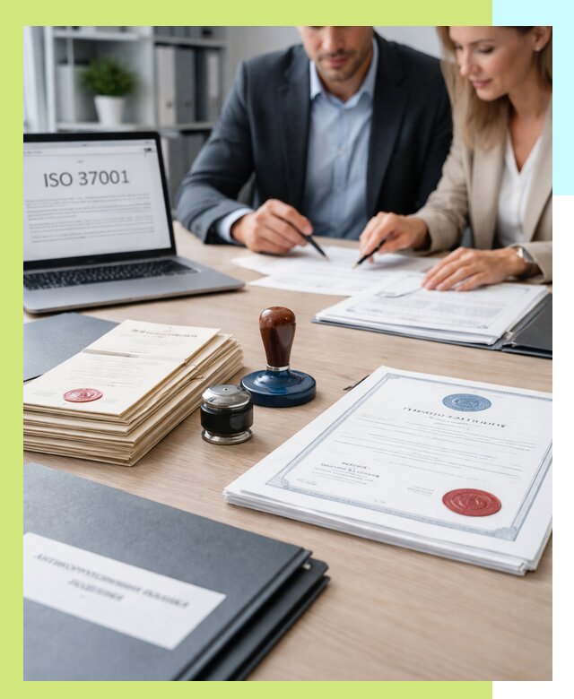 Получение сертификата ISO 37001 по системе борьбы с коррупцией в Моршанске