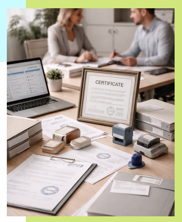 Сертификация компании в Моршанске от 46733 р. | Алешин-Мрш — заказ